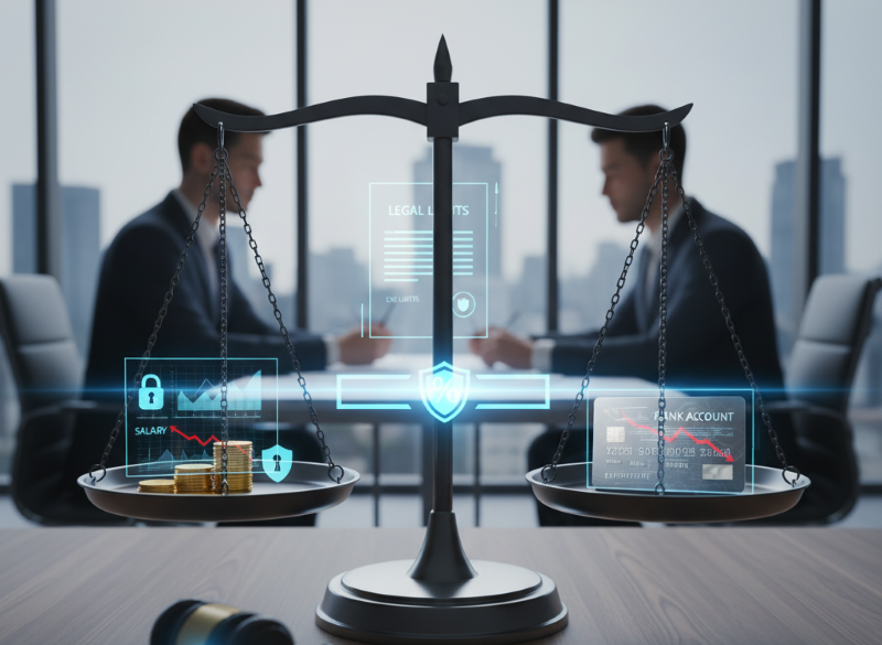 Penhora de salário e conta bancária: o que a lei realmente permite