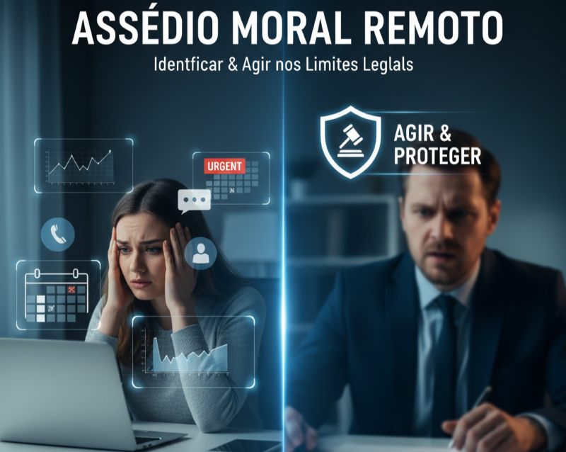 Assédio moral no ambiente de trabalho remoto: como identificar e agir