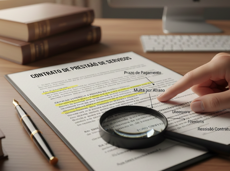Contrato de presta&ccedil;&atilde;o de servi&ccedil;os: cl&aacute;usulas essenciais para evitar preju&iacute;zos