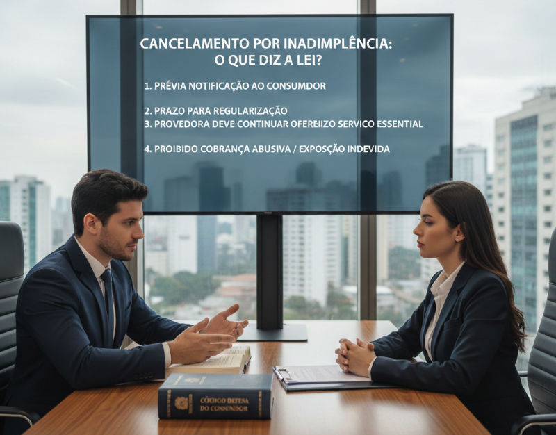 Cancelamento de servi&ccedil;os por inadimpl&ecirc;ncia: o que &eacute; permitido por lei?