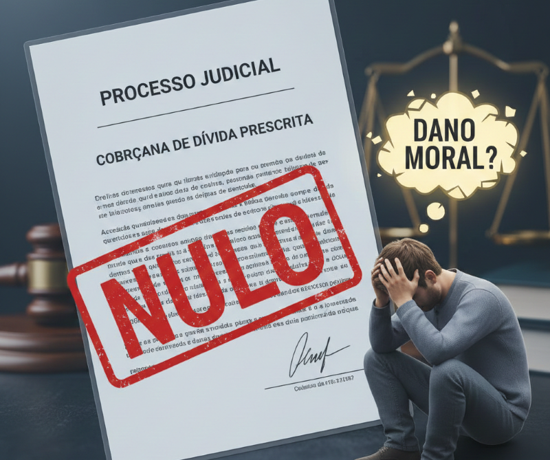 Cobran&ccedil;a judicial de d&iacute;vida prescrita: gera dano moral?