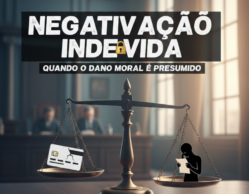 Negativa&ccedil;&atilde;o indevida: quando o dano moral &eacute; presumido