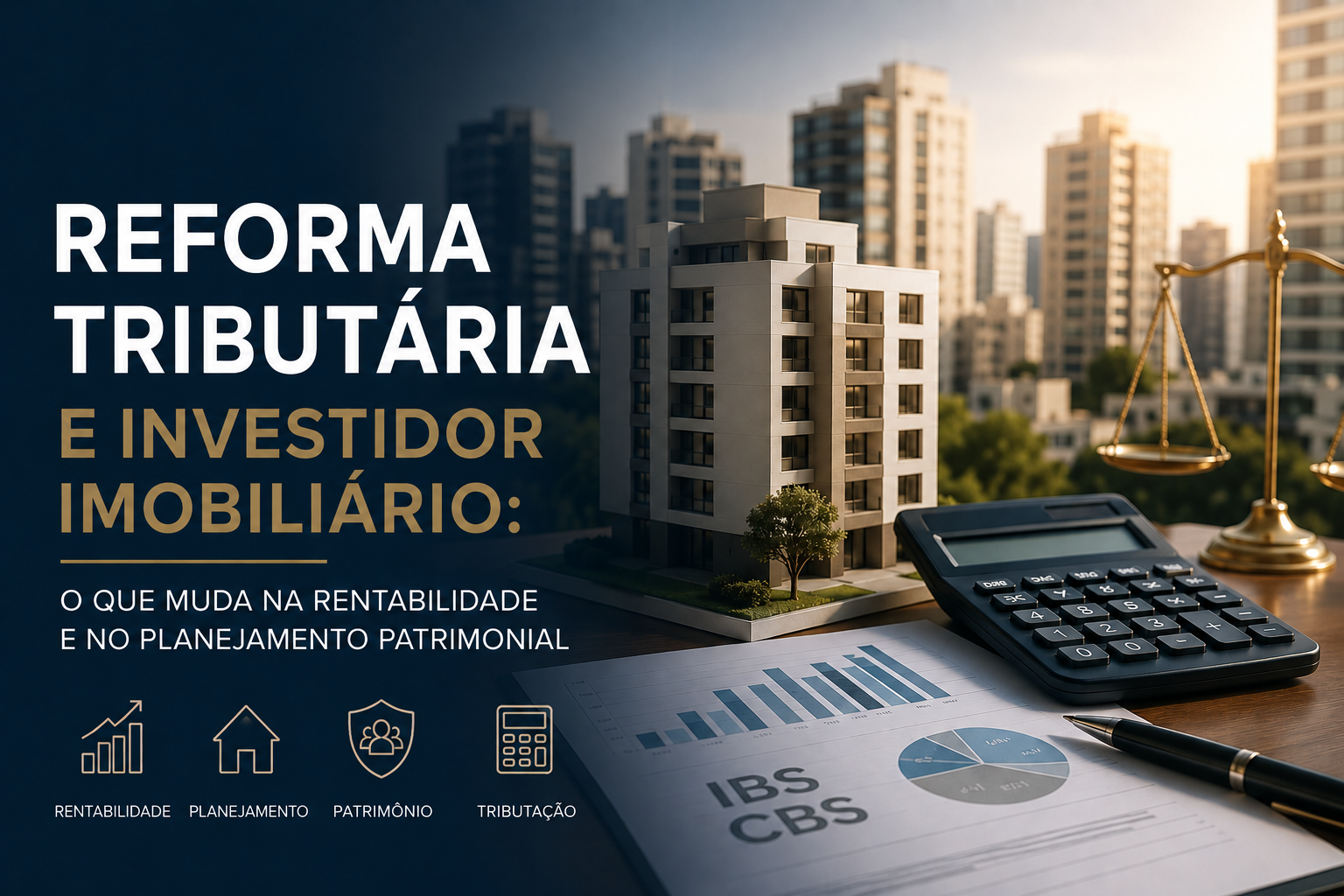 Reforma Tribut&aacute;ria e Investidor Imobili&aacute;rio: O Que Muda na Rentabilidade e no Planejamento Patrimonial