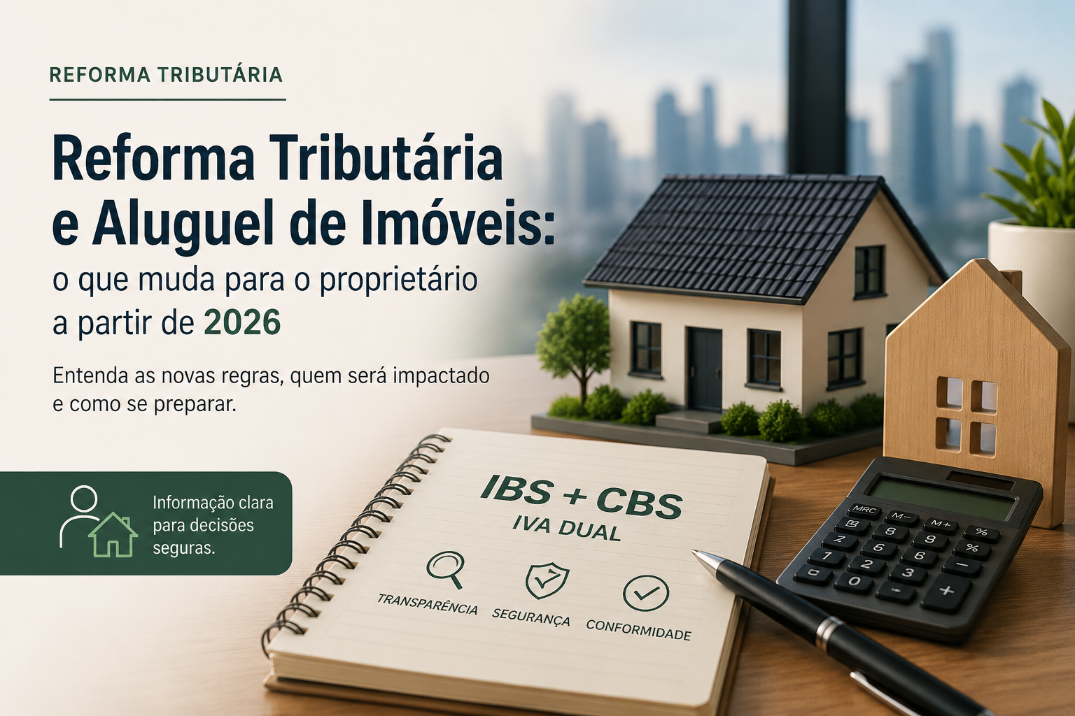 Reforma Tribut&aacute;ria e Aluguel: O Que Muda para o Propriet&aacute;rio de Im&oacute;vel em 2026